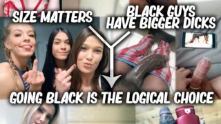 Going black is the logical choice for white girls with big black ambitions